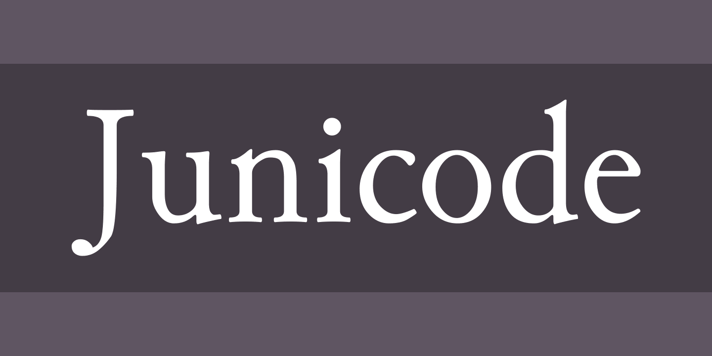 Junicode Font